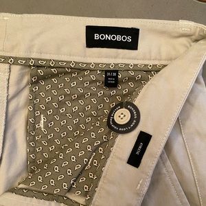 Mens bonobos athletic fit chinos